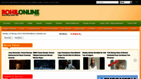 What Rohilonline.com website looked like in 2016 (8 years ago)