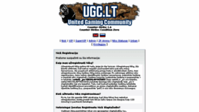 What Reg.ugc.lt website looked like in 2016 (8 years ago)