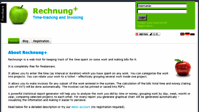 What Rechnung-plus.de website looked like in 2016 (8 years ago)