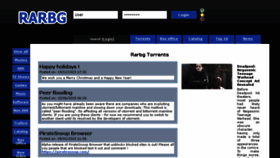 What Rarbgproxy.com website looked like in 2016 (8 years ago)