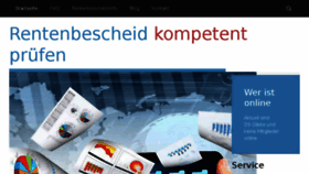 What Rentenbescheid-ueberpruefen.de website looked like in 2016 (8 years ago)