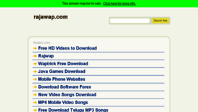 What Rajawap.com website looked like in 2016 (8 years ago)