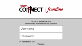 What Rbhconnectfrontline.ca website looked like in 2016 (8 years ago)