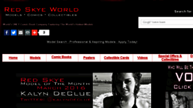 What Redskyeworld.com website looked like in 2016 (8 years ago)