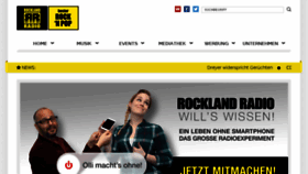 What Rockland.de website looked like in 2016 (9 years ago)
