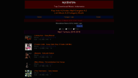 What Radjamp3.wapka.mobi website looked like in 2016 (8 years ago)