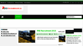 What Rrbrecruitment.in website looked like in 2016 (8 years ago)