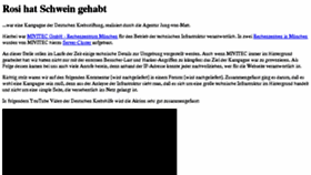 What Rosi-hat-schwein-gehabt.de website looked like in 2016 (8 years ago)