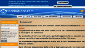 What Riacemipiace.com website looked like in 2016 (8 years ago)