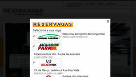 What Reservagas.com.br website looked like in 2016 (8 years ago)