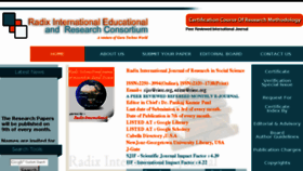 What Rierc.org website looked like in 2016 (8 years ago)