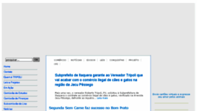 What Robertotripoli.com.br website looked like in 2016 (9 years ago)