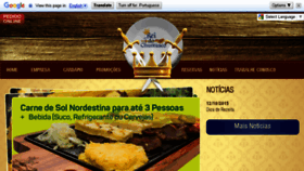 What Reidochurrasco.com.br website looked like in 2016 (8 years ago)
