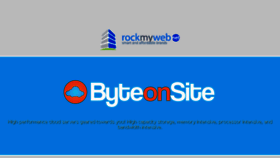 What Rockmyweb.net website looked like in 2016 (8 years ago)
