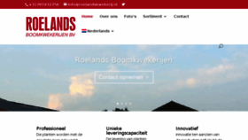 What Roelandskwekerij.nl website looked like in 2016 (8 years ago)