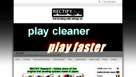 What Rectifymaster.com website looked like in 2016 (8 years ago)