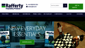 What Raffertyhospitality.com website looked like in 2016 (8 years ago)