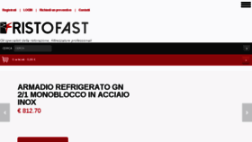 What Ristofast.com website looked like in 2016 (8 years ago)