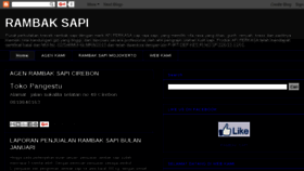 What Rambaksapi.net website looked like in 2016 (8 years ago)