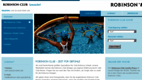 What Robinson-club-spezialist.de website looked like in 2016 (8 years ago)