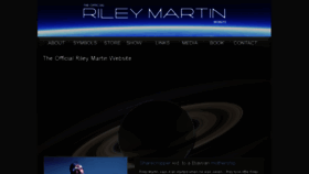 What Rileymartin.com website looked like in 2016 (8 years ago)
