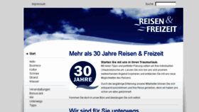 What Rf-reisen.de website looked like in 2016 (8 years ago)
