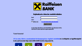 What Raiffeisen.futar.hu website looked like in 2016 (8 years ago)