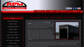 What Rpmtrailersales.com website looked like in 2016 (8 years ago)