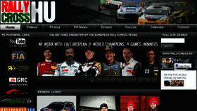 What Rallycross.hu website looked like in 2016 (8 years ago)