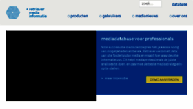 What Retriever.nl website looked like in 2016 (8 years ago)