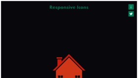 What Responsiveicons.co.uk website looked like in 2016 (8 years ago)