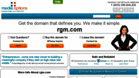 What Rgm.com website looked like in 2016 (8 years ago)