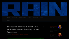 What Rain-games.com website looked like in 2016 (8 years ago)