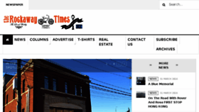 What Rockawaytimes.com website looked like in 2016 (8 years ago)