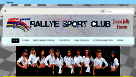 What Rallyesportclub.it website looked like in 2016 (8 years ago)