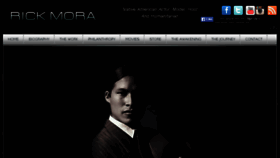 What Rickmora.com website looked like in 2016 (8 years ago)
