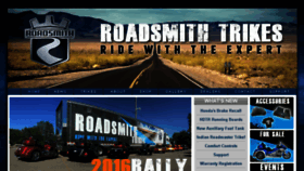 What Roadsmithtrikes.com website looked like in 2016 (8 years ago)