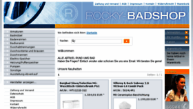 What Rocky-badshop.de website looked like in 2016 (8 years ago)