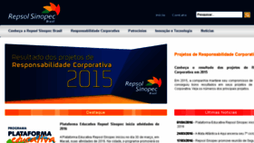What Repsolsinopec.com.br website looked like in 2016 (8 years ago)