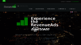 What Revenueads.co.uk website looked like in 2016 (8 years ago)