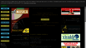 What Rivistamusica.com website looked like in 2016 (8 years ago)