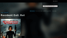 What Residentevil-movie.com website looked like in 2016 (8 years ago)