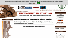 What Riscaldamentoalegna.it website looked like in 2016 (8 years ago)