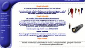 What Regali-aziendali.com website looked like in 2016 (8 years ago)
