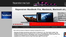 What Reparationmaclyon.com website looked like in 2016 (8 years ago)