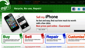 What Recyclemymobi.co.uk website looked like in 2016 (8 years ago)