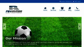 What Revolutionconditioning.com website looked like in 2016 (8 years ago)