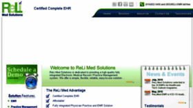 What Relimedsolutions.com website looked like in 2016 (8 years ago)