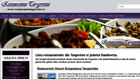 What Restaurantetargoviste.ro website looked like in 2016 (8 years ago)