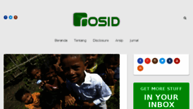 What Rosid.net website looked like in 2016 (8 years ago)